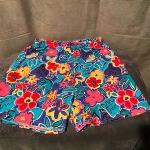 VTG 90s Hanes Her Way Floral Shorts